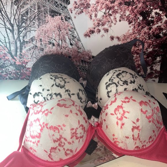 Victoria's Secret Other - (3) VS Lace Push-Up Body by VS Bra 36B